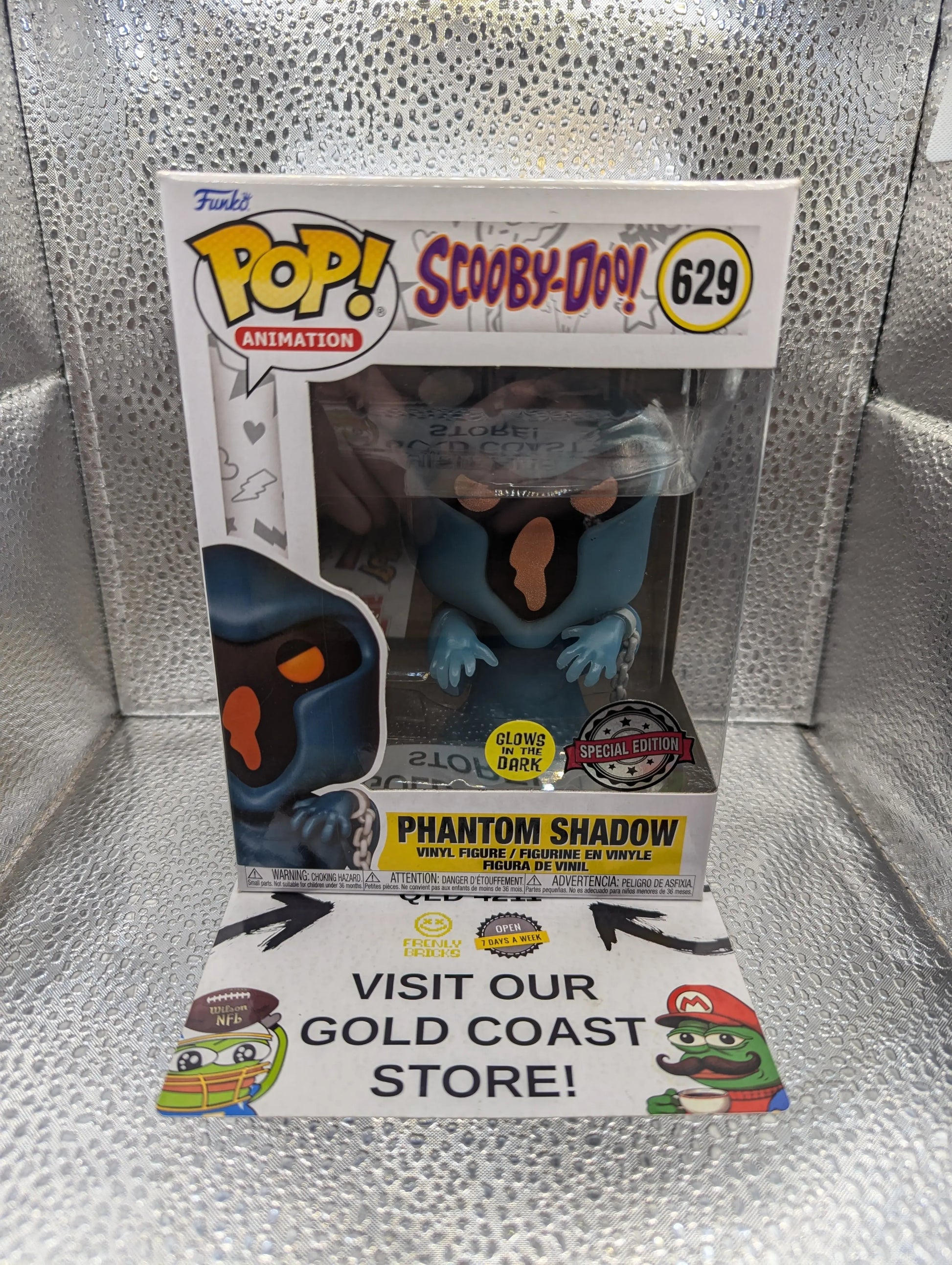 Animation - Scooby Doo! - 629 Phantom Shadow - GITD - Special Edition - Pop! FRENLY BRICKS - Open 7 Days