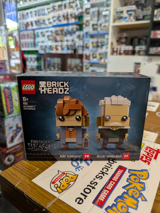 LEGO 41631 Newt Scamander & Gellert Grindelwald Brickheadz - Brand New in Box FRENLY BRICKS - Open 7 Days