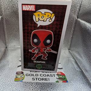 DEADPOOL Christmas Cane Funko Pop! Vinyl #400 FRENLY BRICKS - Open 7 Days