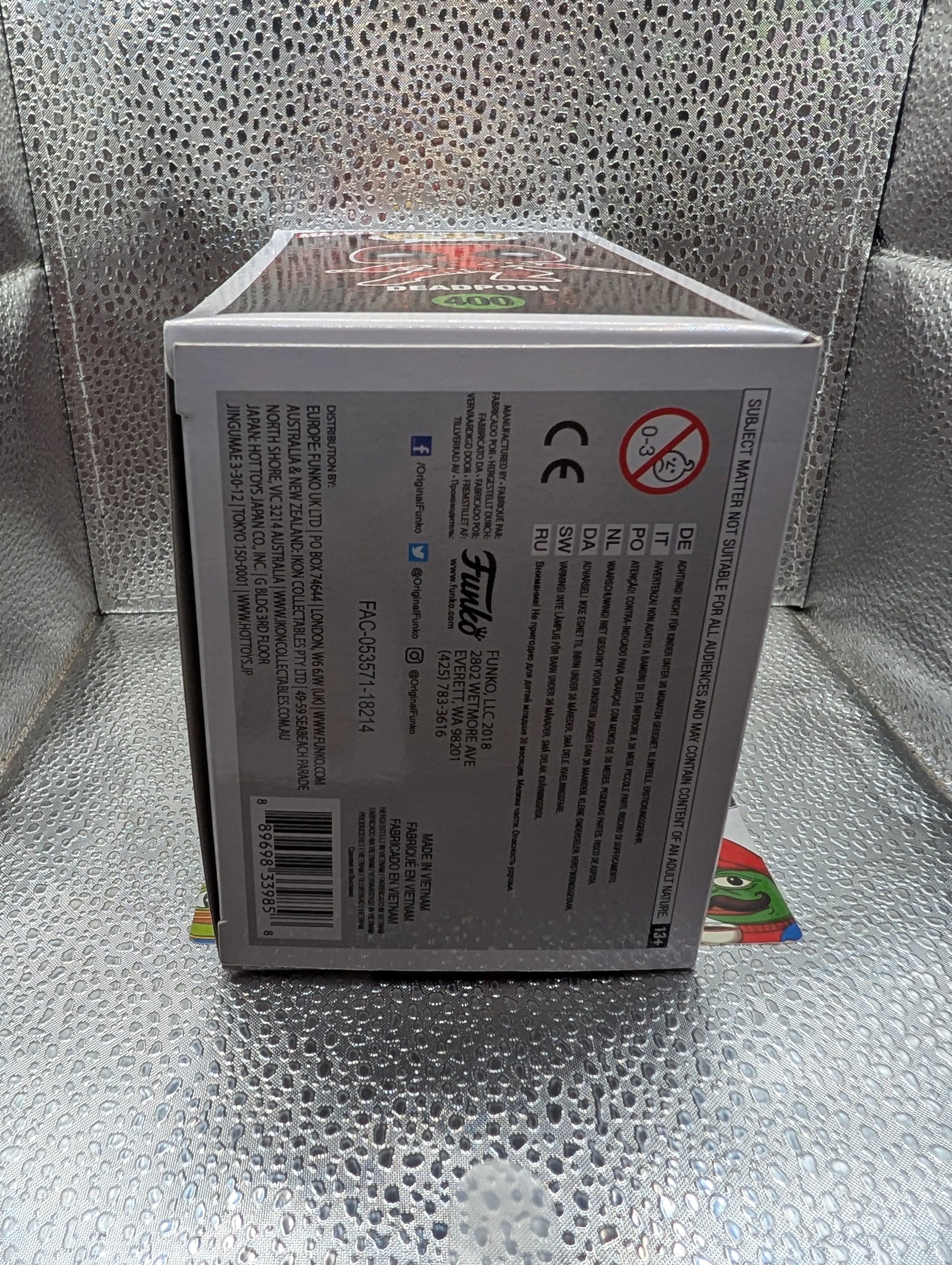 DEADPOOL Christmas Cane Funko Pop! Vinyl #400 FRENLY BRICKS - Open 7 Days