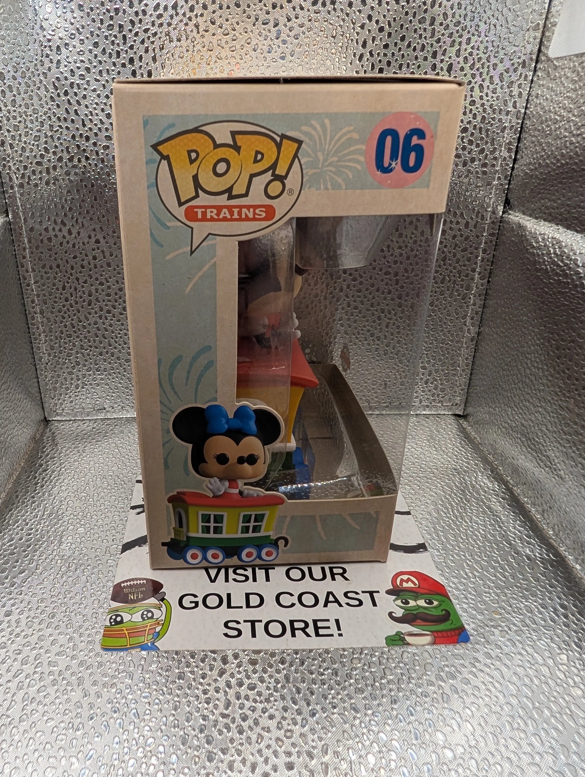 Funko Pop Trains #06 Minnie Mouse On The Casey Jr. Circus Train Disneyland 65th FRENLY BRICKS - Open 7 Days