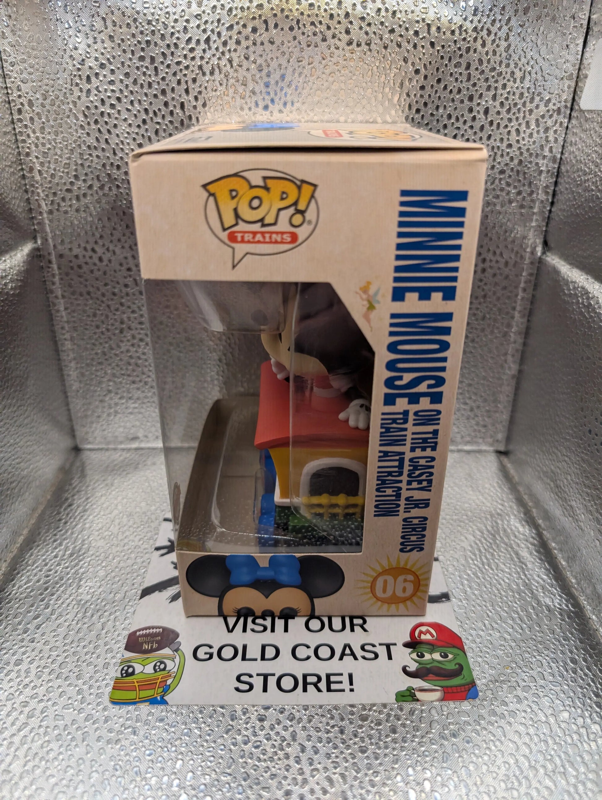Funko Pop Trains #06 Minnie Mouse On The Casey Jr. Circus Train Disneyland 65th FRENLY BRICKS - Open 7 Days