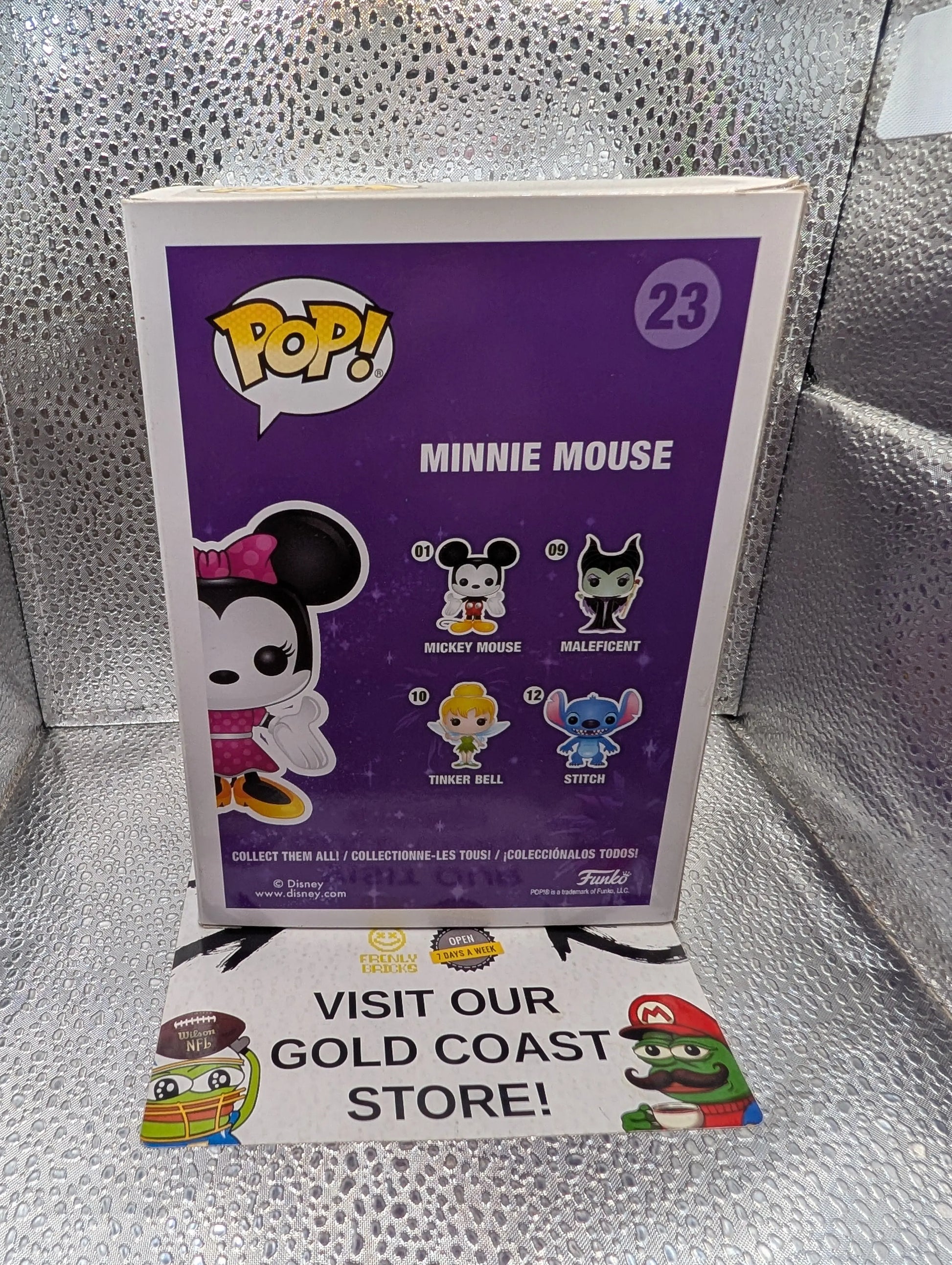 Disney Minnie Mouse Diamond Glitter Exclusive Pop! Vinyl Figure 23 FRENLY BRICKS - Open 7 Days