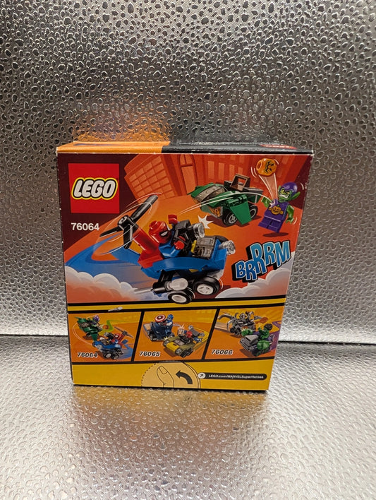 BRAND NEW SEALED LEGO 76064 Mighty Micros: Spider-Man vs Green Goblin FRENLY BRICKS - Open 7 Days