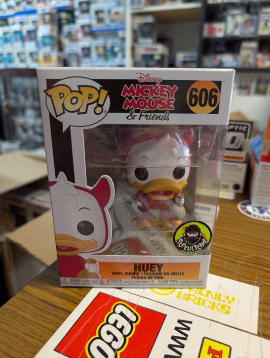 Mickey Mouse & Friends Huey Funko Shop Exclusive Pop! Vinyl Figure #606 FRENLY BRICKS - Open 7 Days