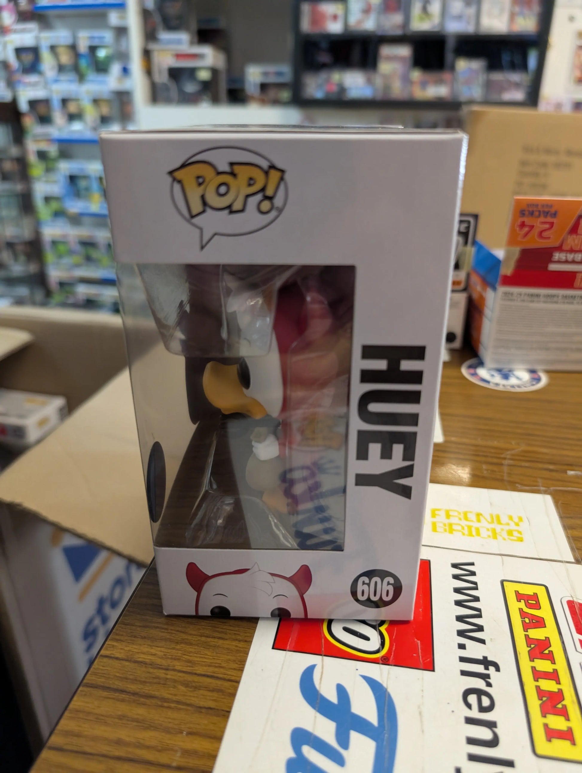 Mickey Mouse & Friends Huey Funko Shop Exclusive Pop! Vinyl Figure #606 FRENLY BRICKS - Open 7 Days