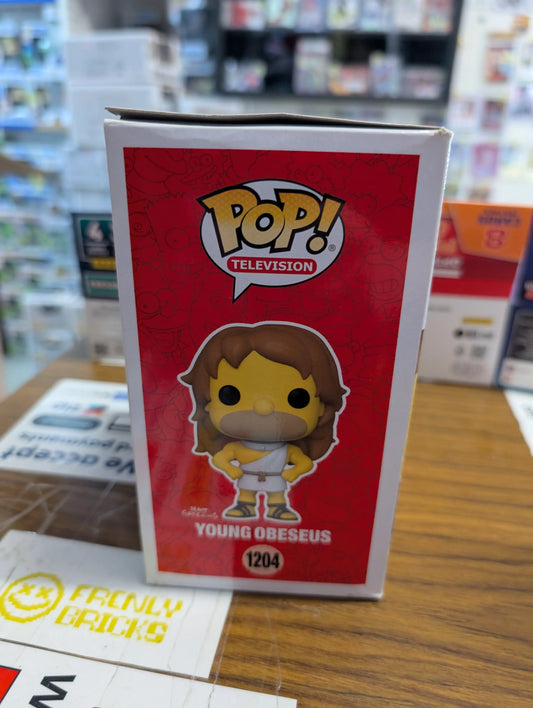 Funko Pop! Young Obeseus 1204 - The Simpsons Vinyl Figure FRENLY BRICKS - Open 7 Days