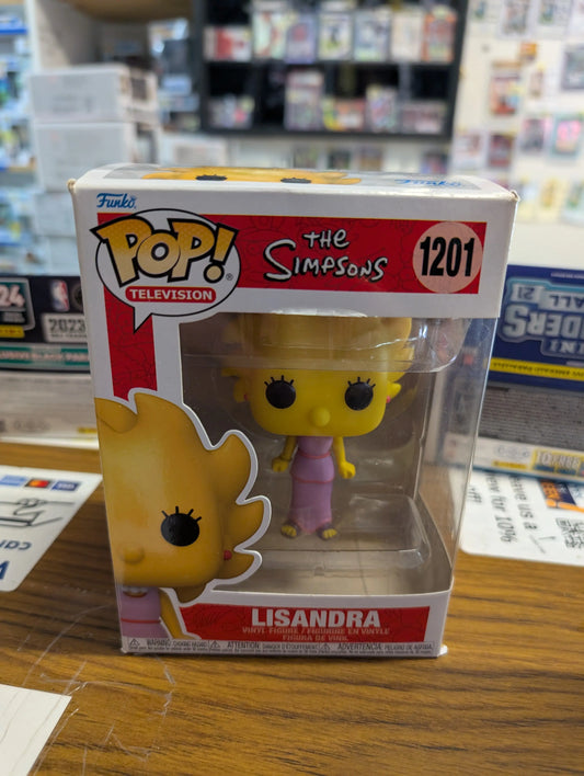 Funko Pop! Television The Simpsons (1201) Lisandra, Vinyl Figure FRENLY BRICKS - Open 7 Days