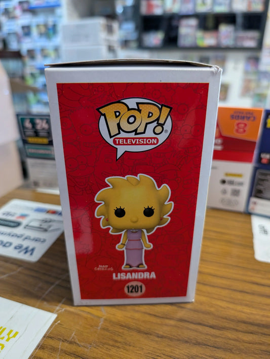 Funko Pop! Television The Simpsons (1201) Lisandra, Vinyl Figure FRENLY BRICKS - Open 7 Days
