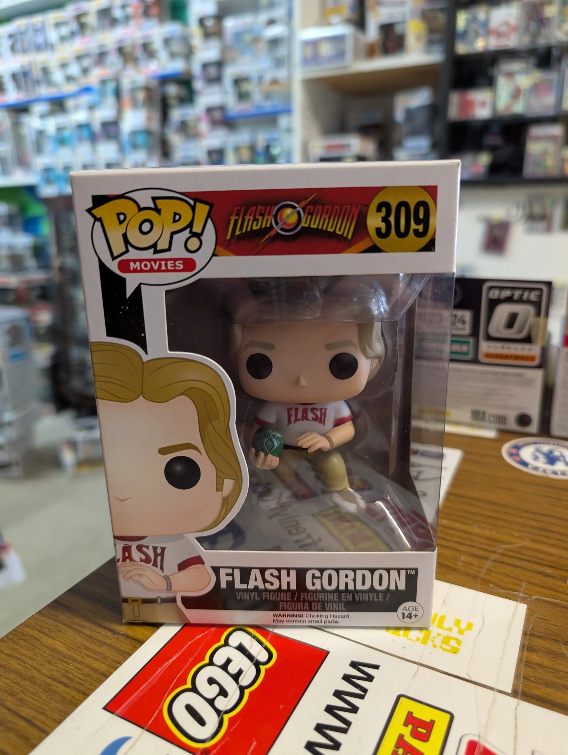 Funko Pop! Movies #309 Flash Gordon Flash Gordon Sam J. Jones Brand Vaulted FRENLY BRICKS - Open 7 Days