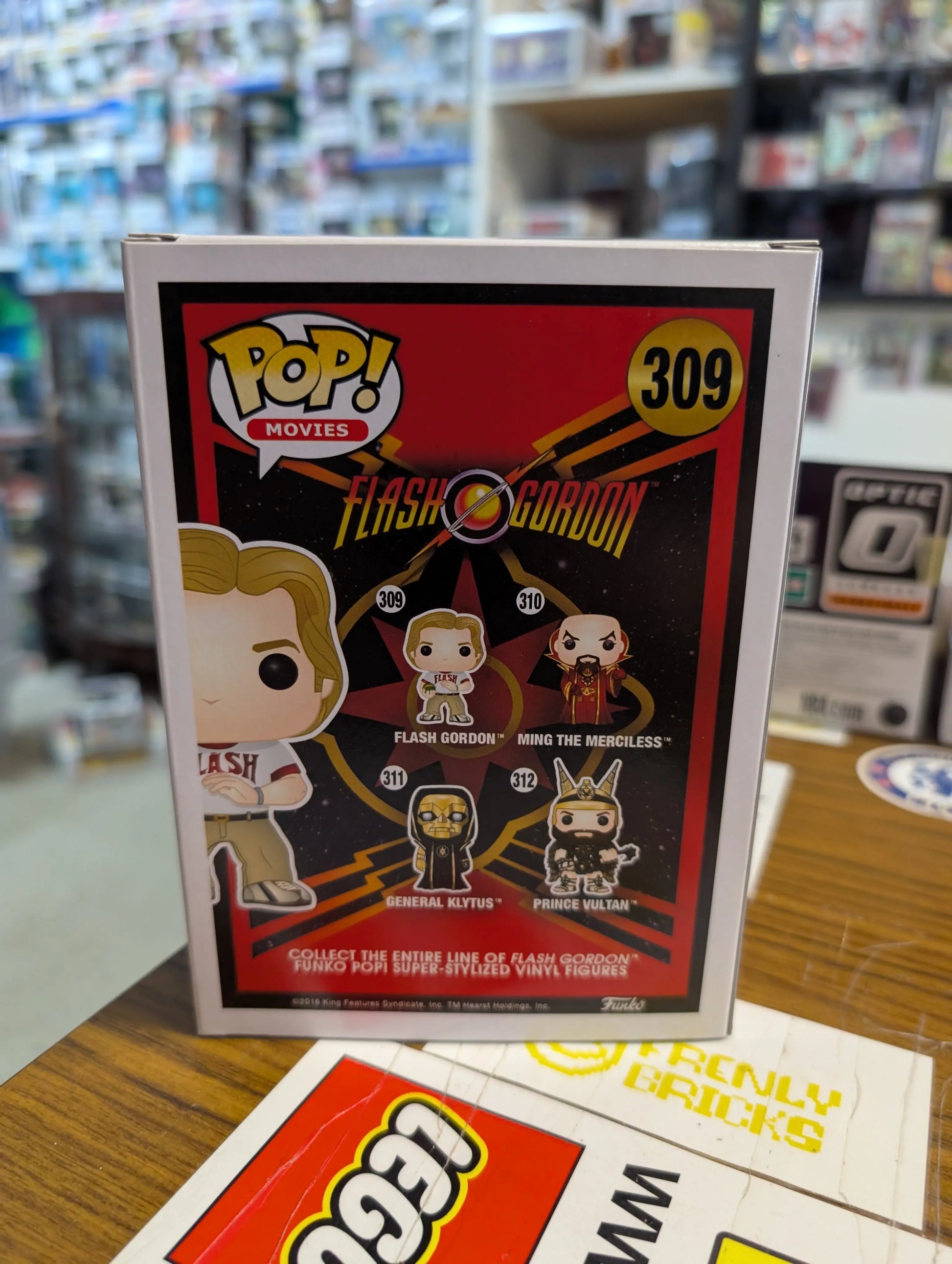 Funko Pop! Movies #309 Flash Gordon Flash Gordon Sam J. Jones Brand Vaulted FRENLY BRICKS - Open 7 Days