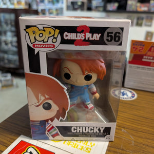 Funko POP! Child's Play 2 Chucky #56 - Vinyl Figure (Horror Movie Collectables!) FRENLY BRICKS - Open 7 Days