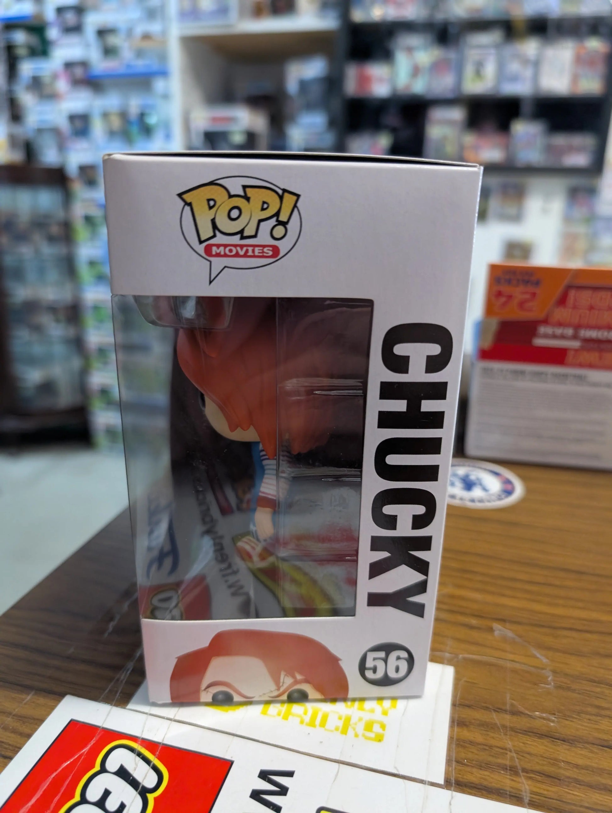 Funko POP! Child's Play 2 Chucky #56 - Vinyl Figure (Horror Movie Collectables!) FRENLY BRICKS - Open 7 Days