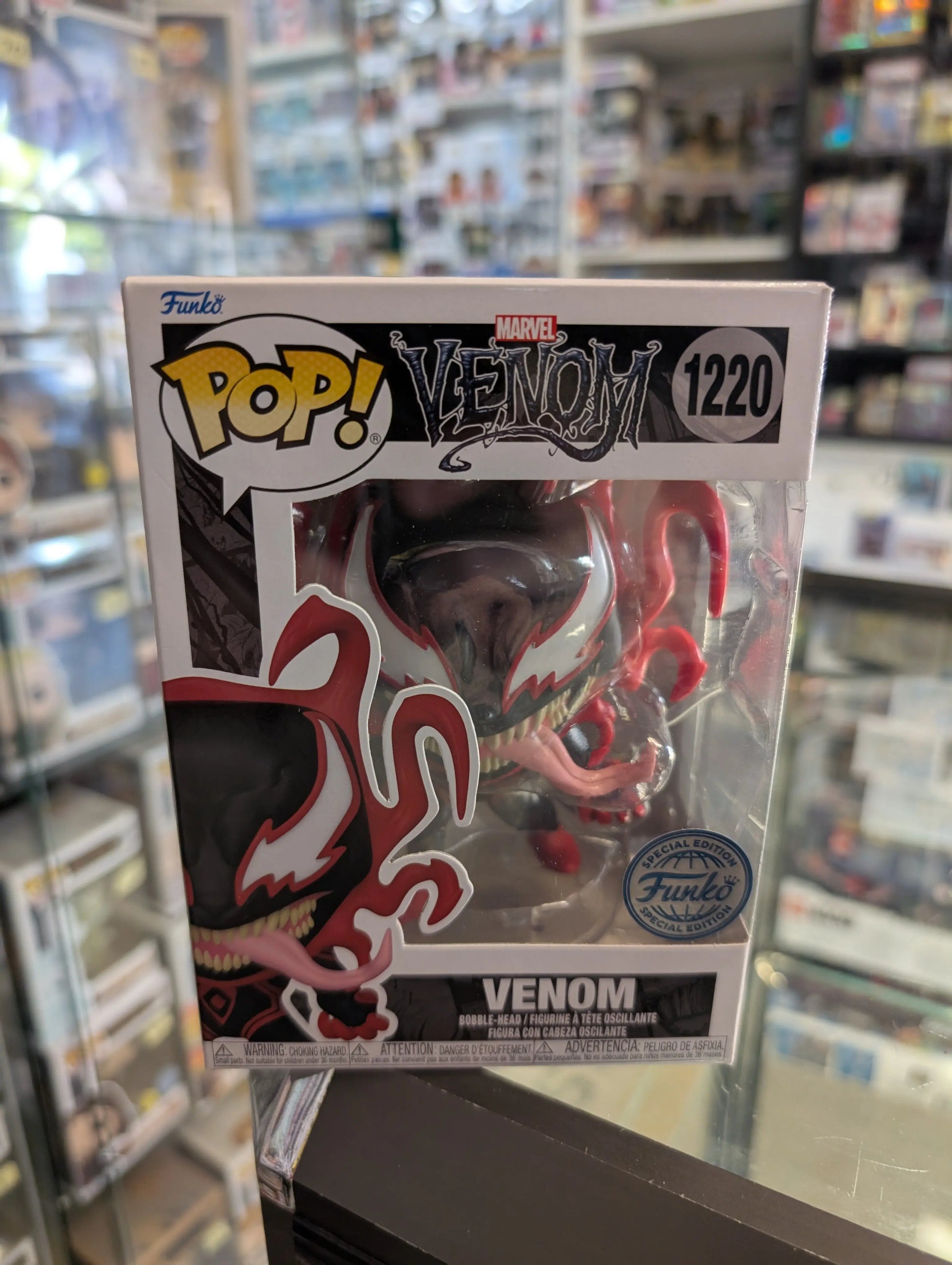 Marvel Comics - Venom Carnage Miles Morales Pop! Vinyl Figure (RS) #1220 FRENLY BRICKS - Open 7 Days