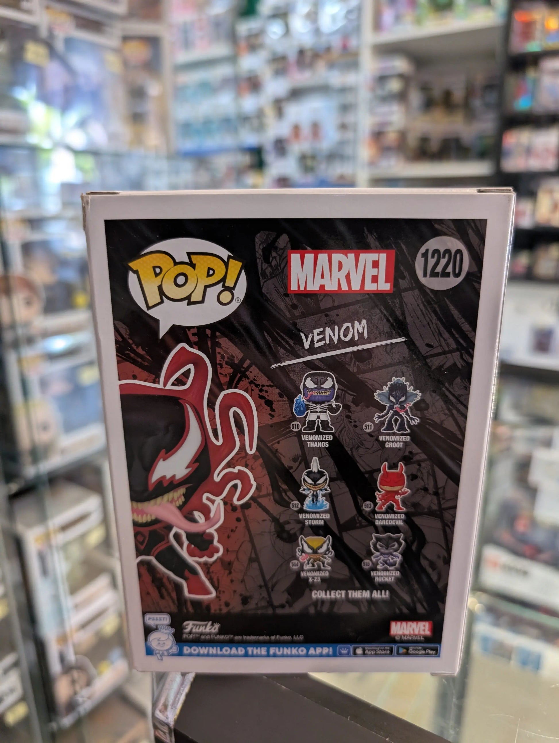 Marvel Comics - Venom Carnage Miles Morales Pop! Vinyl Figure (RS) #1220 FRENLY BRICKS - Open 7 Days