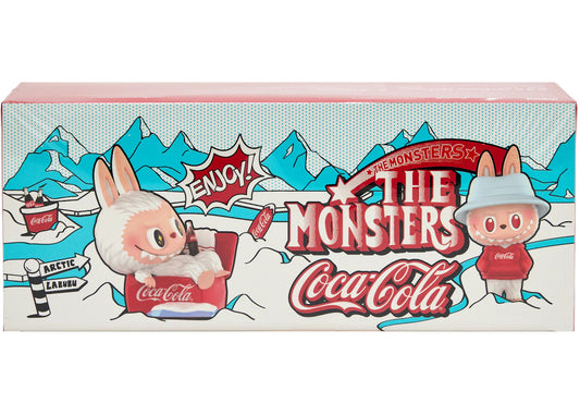 Sealed Case (10 Blind Box) The Monsters Labubu Coca-Cola Series FRENLY BRICKS - Open 7 Days