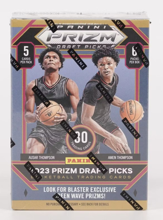 2023-24 PANINI PRIZM DRAFT DRAFT PICKS BASKETBALL BLASTER BOX FRENLY BRICKS - Open 7 Days