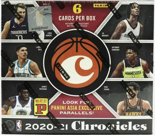 2020-21 Panini Chronicles Basketball Asia Tmall Box FRENLY BRICKS - Open 7 Days