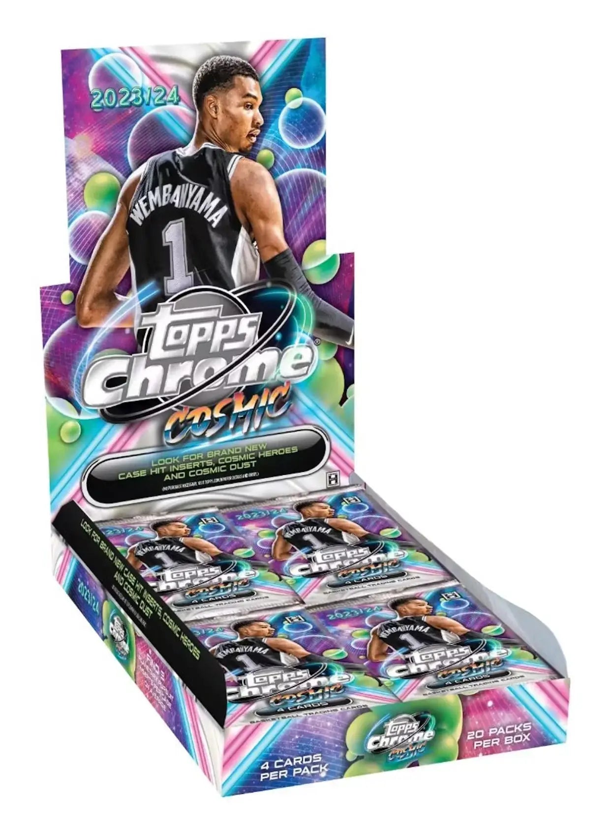 2023-24 Topps Cosmic Chrome Basketball Hobby Box FRENLY BRICKS - Open 7 Days