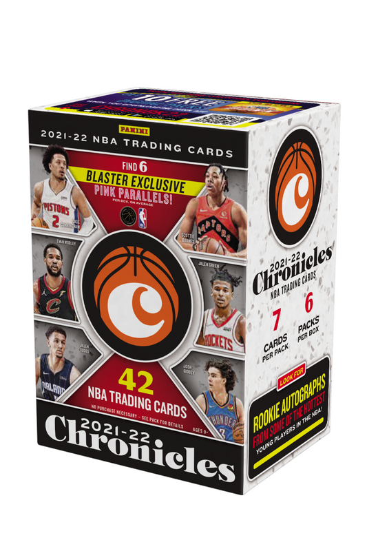 2021-22 Panini Chronicles Basketball Blaster Box FRENLY BRICKS - Open 7 Days