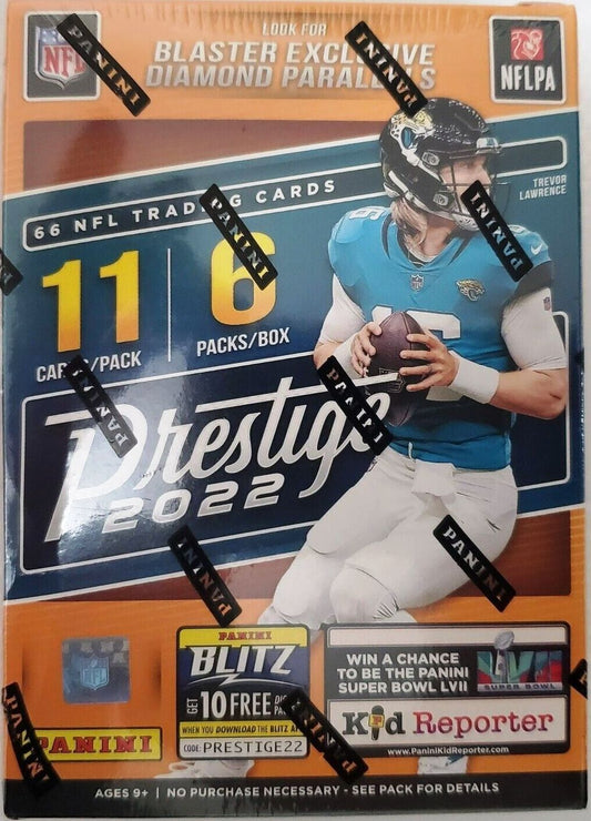 2022 Panini Prestige Football Blaster Box FRENLY BRICKS - Open 7 Days