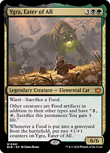 Ygra, Eater of All Bloomburrow (M) Collector #: 0241 FRENLY BRICKS - Open 7 Days