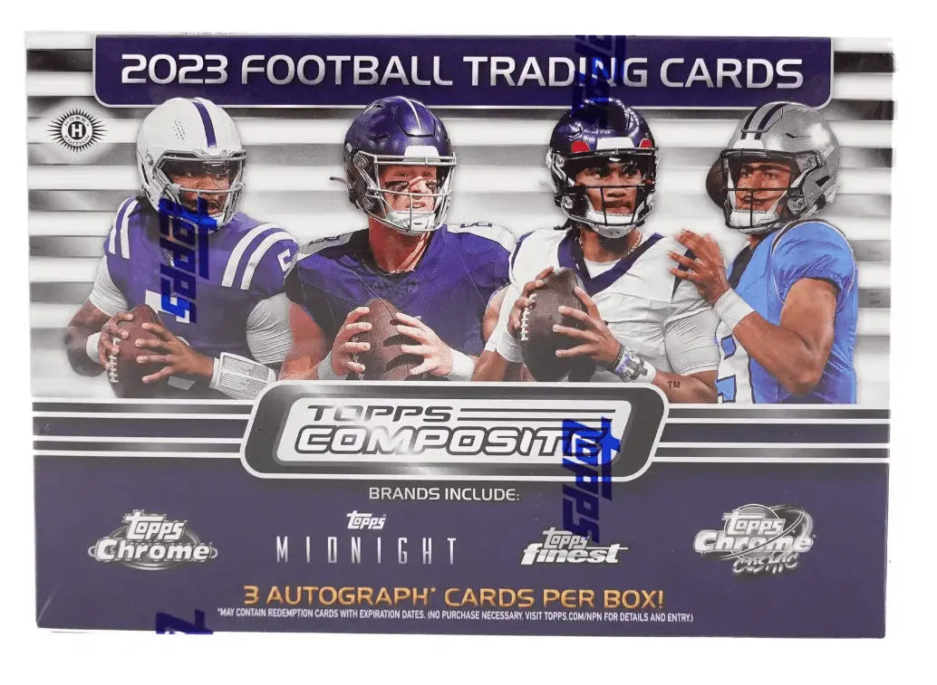 2023 TOPPS COMPOSITE FOOTBALL HOBBY BOX FRENLY BRICKS - Open 7 Days