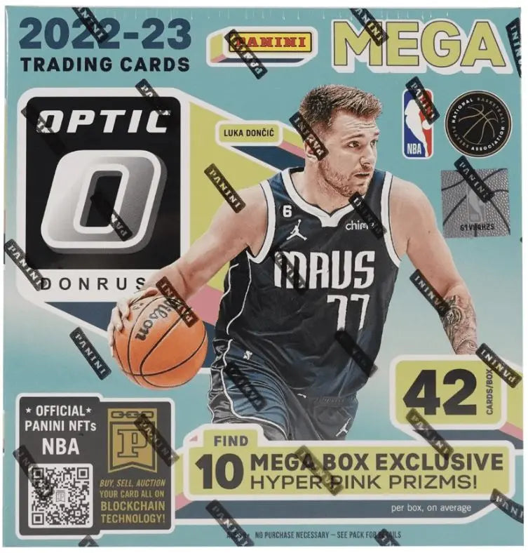 2022-23 PANINI DONRUSS OPTIC BASKETBALL FANATICS MEGA BOX (HYPER PINK) FRENLY BRICKS - Open 7 Days