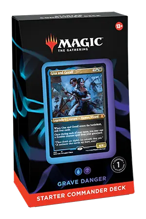 Magic Starter Commander 2022 Deck Grave Danger (Blue-Black) FRENLY BRICKS - Open 7 Days