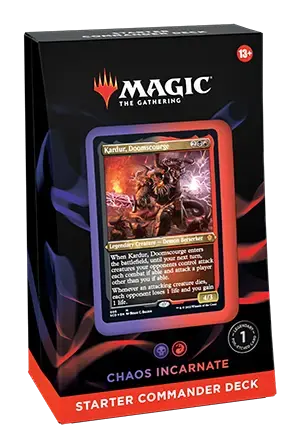 Magic Starter Commander 2022 Deck - Draconic Destruction FRENLY BRICKS - Open 7 Days