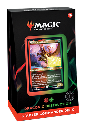 Magic Starter Commander 2022 Deck - Draconic Destruction