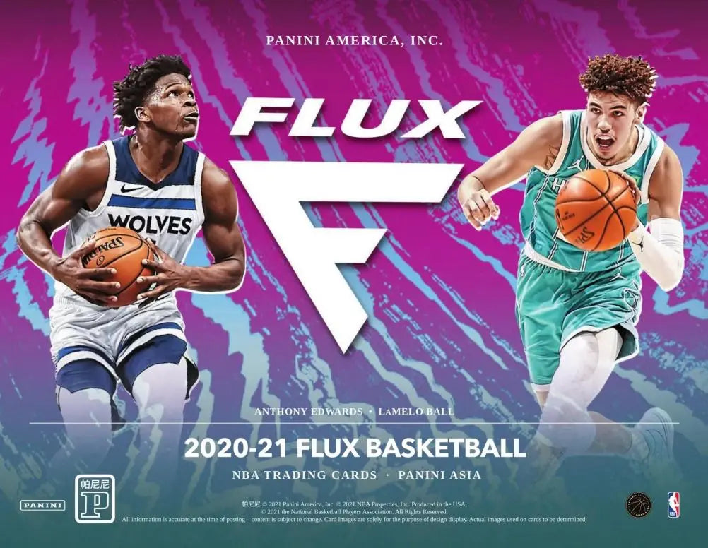 2020-21 Panini Flux Basketball Asia Sealed Box TMALL - FRENLY BRICKS - Open 7 Days