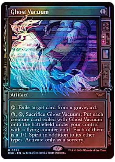 Ghost Vacuum (0326 - Showcase) Duskmourn: House of Horror FOIL FRENLY BRICKS - Open 7 Days