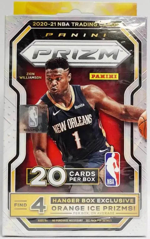 2020/21 Panini Prizm Basketball Hanger Box (20 Cards) (Orange Parallels!) FRENLY BRICKS - Open 7 Days