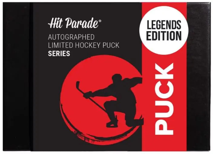 2024/25 Hit Parade Autographed Hockey Puck Legends Edition Series 1 Hobby Box - Mark Messier & Steve Yzerman FRENLY BRICKS - Open 7 Days