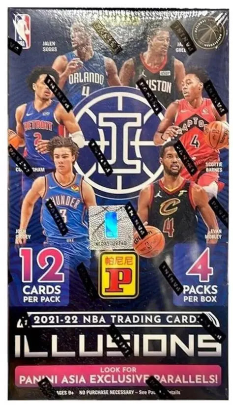 2021/22 Panini Illusions Basketball Asia Box FRENLY BRICKS - Open 7 Days