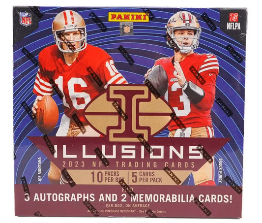 2023 Panini Illusions NFL Football Hobby Box FRENLY BRICKS - Open 7 Days