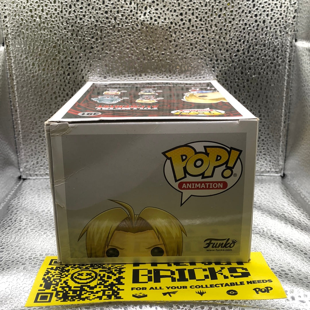 Funko Pop! Fullmetal Alchemist Edward Elric #391 FRENLY BRICKS - Open 7 Days