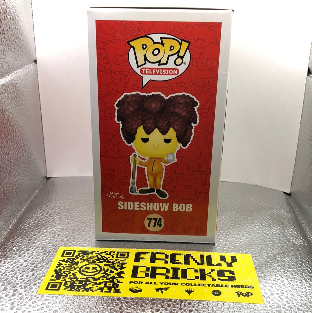 Funko Pop! ~ The Simpson Sideshow Bob Pop! Vinyl Figure #774 + FREE PROTECTOR FRENLY BRICKS - Open 7 Days