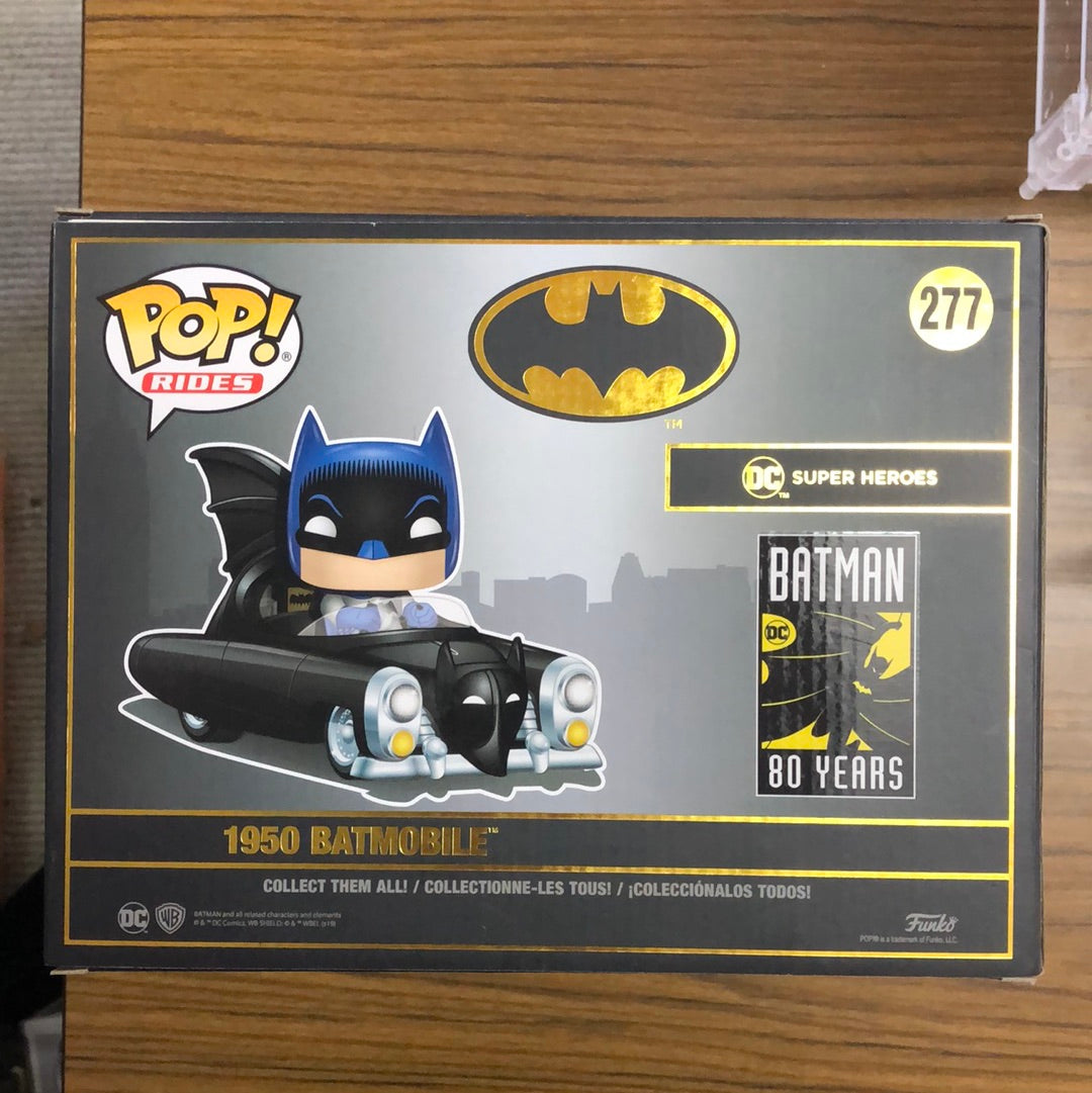 Batman - Batmobile 50's 80th Anniversary Pop! Ride #277 Special Edition FRENLY BRICKS - Open 7 Days