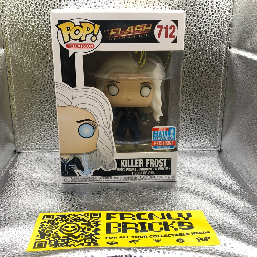 Funko POP #712 Killer Frost 2018 Con - Glow The Flash FRENLY BRICKS - Open 7 Days