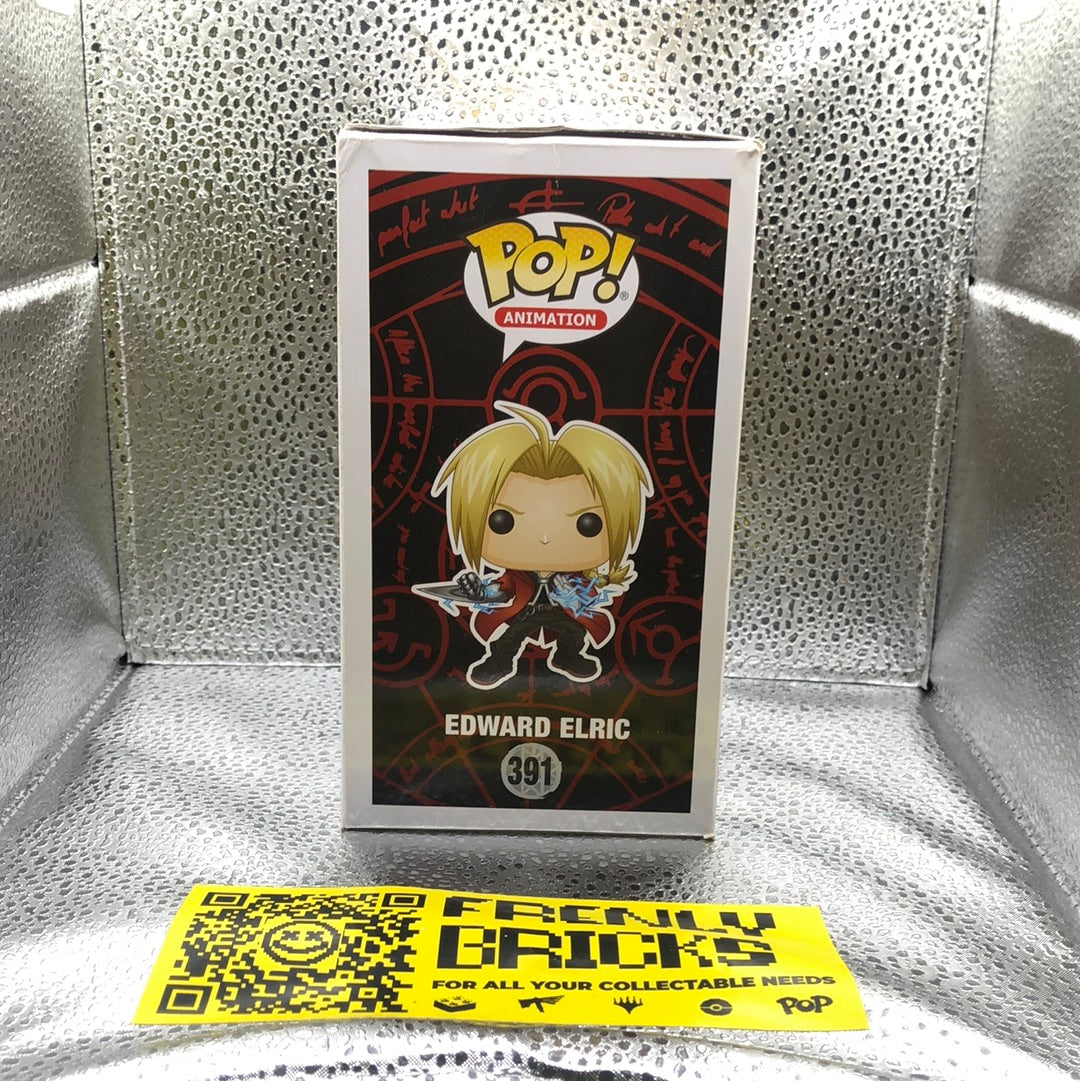 Funko Pop! Fullmetal Alchemist Edward Elric #391 FRENLY BRICKS - Open 7 Days