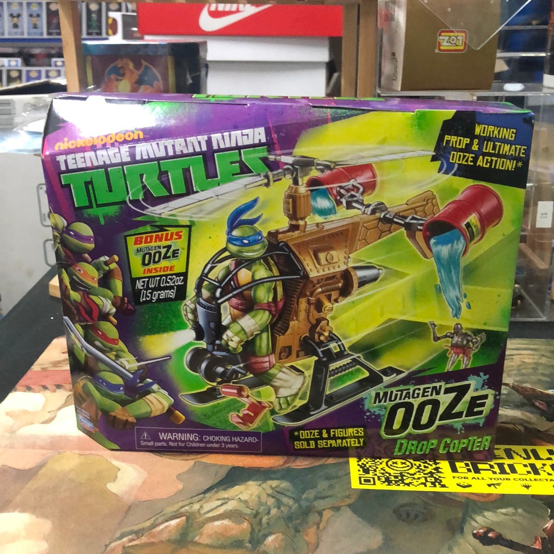 NICKELODEON TEENAGE MUTANT NINJA TURTLES MUTAGEN OOZE DROP COPTER FRENLY BRICKS - Open 7 Days