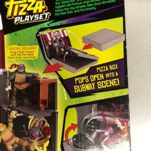 TMNT Teenage Mutant Ninja Turtles Pop Up Pizza Playset Anchovy Alley 2012 FRENLY BRICKS - Open 7 Days