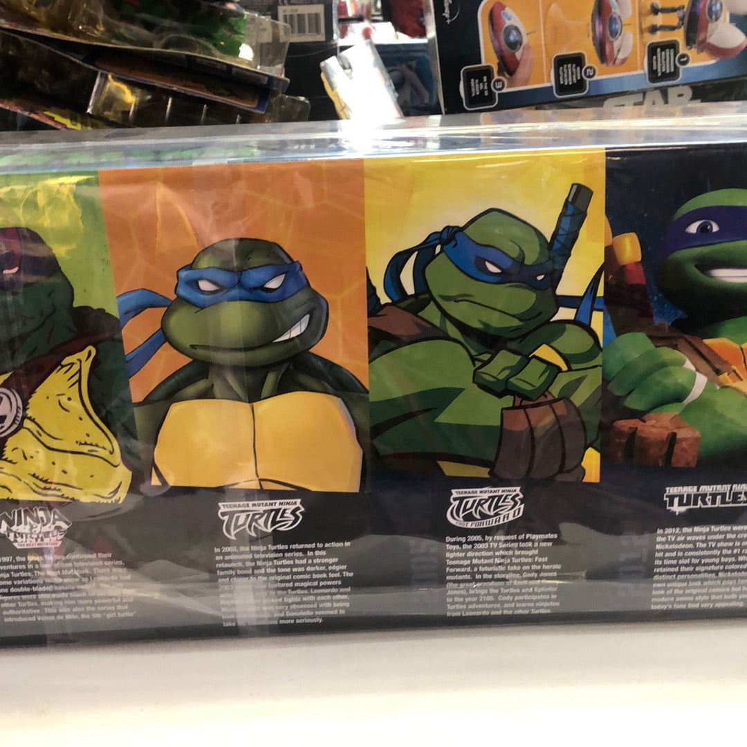 History of TMNT Featuring Leonardo (2015) Playmates Teenage Mutant Ninja Turtles FRENLY BRICKS - Open 7 Days