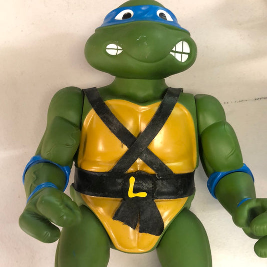 TMNT Leonardo Teenage Mutant Ninja Turtles 1989 GIANT 13" Vintage original FRENLY BRICKS - Open 7 Days