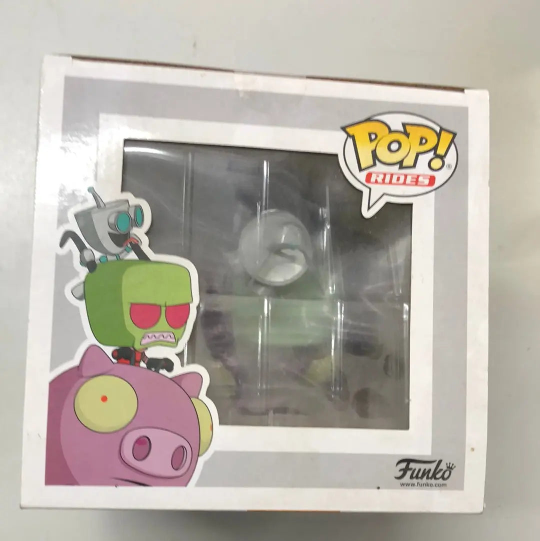 Funko Pop! Rides #41 Invader Zim: Zim and Gir on The Pig Hot Topic Exclusive FRENLY BRICKS - Open 7 Days