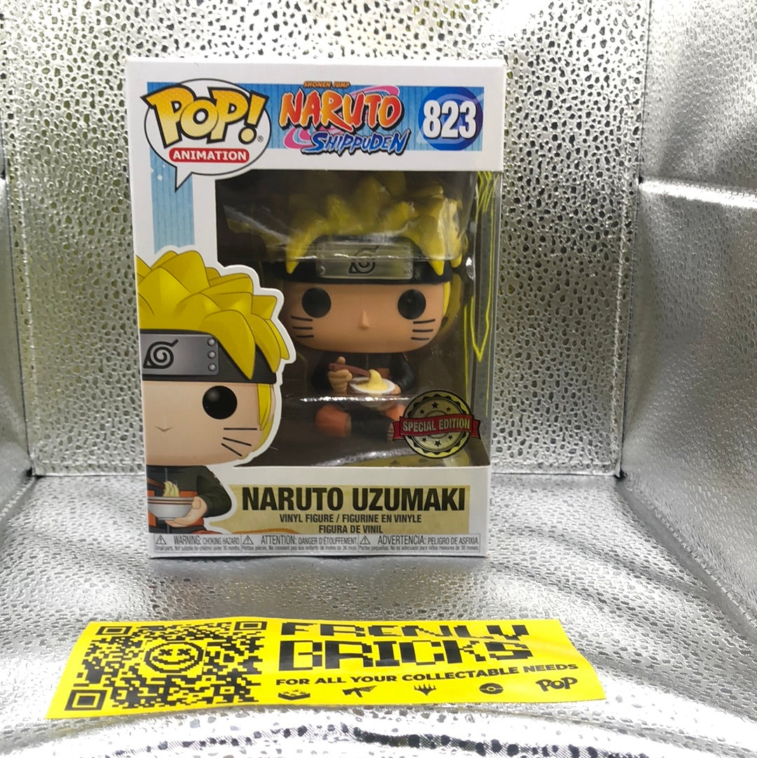 Naruto: Shippuden - Naruto with Noodles Pop! Vinyl Figure #823 FRENLY BRICKS - Open 7 Days