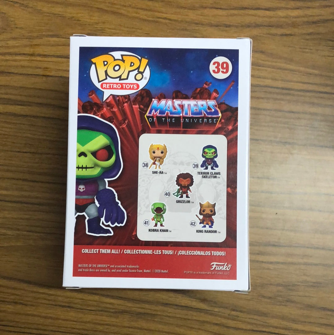 Terror Claws Skeletor Metallic Funko Vinyl POP - Masters Of The Universe #39 FRENLY BRICKS - Open 7 Days