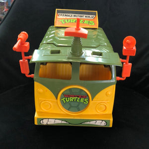 TMNT TEENAGE MUTANT NINJA TURTLES * ORIGINAL PARTY WAGON 1991 PLAYMATES**DAMAGE AS IN DESCRIPTION FRENLY BRICKS - Open 7 Days